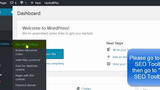 Easy SEO Toolbox Dashboard Tutorial