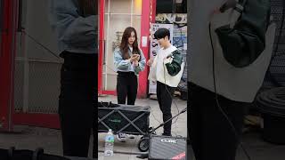 20230324 Nname#엔네임(YuKagawa#유카가와\u0026HyoJin#김효진) Hongdae Busking 홍대 버스킹 SnowHorse#눈말 181646