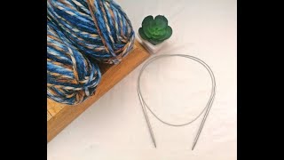 Как да оплетем първоначалните бримки при плетене на две куки/How to Cast On Knitting/Easy tutorial