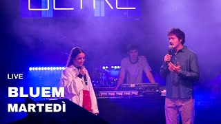 Bluem, Martedì live a Niente di Strano