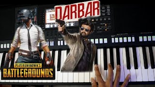Pubg X Darbar BGM Mix | Keyboard tutorial | Anirudh | Superstar Rajinikanth | One Minute Music Cover