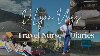 Travel Nurse Solo Cross Country Drive| Getting Badge number 14 🤯| California Nursing |