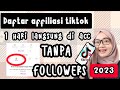 2023 CARA DAFTAR TIKTOK AFFILIASI TANPA MINIMAL FOLLOWER | TUTORIAL DAFTAR AFFILIASI TIKTOK 2023