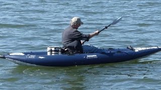 AirKayaks.com: AquaGlide Blackfoot HB Angler XL Inflatable Fishing Kayak