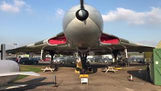 Avro Vulcan XM594 at Newark Aviation  Museum 2018 1080p HD