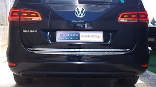 VW Sharan, MY2016 - activation of rear DRL lights - vključitev zadnjih luči v funkciji dnevnih luči