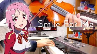 SLSMusic｜SMILE FOR ME｜Sword Art Online｜Violin \u0026 Piano Cover