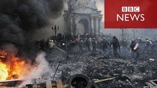 Ukrainos protestas: Kijevas „vėl mūšio zona“ – BBC News