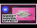 CREATE A TEXT HOVER EFFECT ON WEBFLOW IN MINUTES | Webflow Weekly