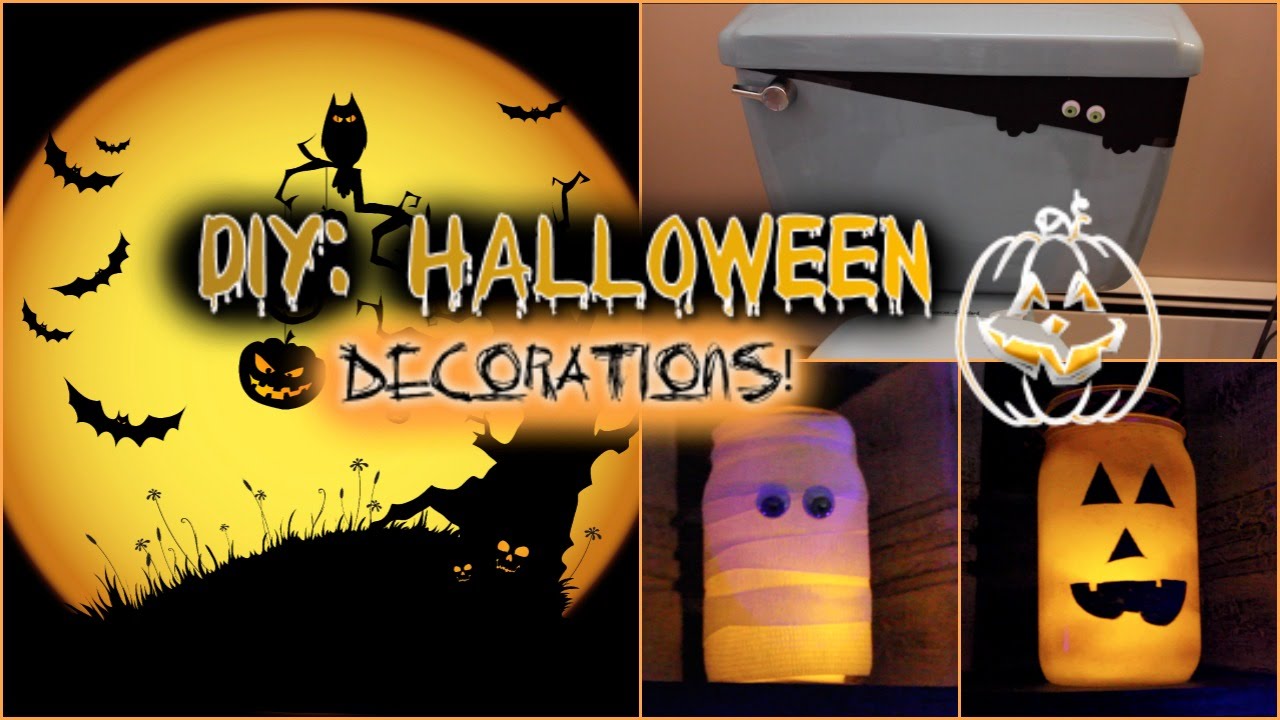 Diy Halloween Decorations Youtube