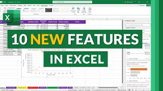 Top 10 Microsoft Excel New Features | Updates in Excel 365 Desktop and Web