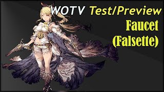 WOTV JP Unit Test/Performance: Faucet (Falsette)