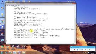 Write A Java Program Scanner Class In Java 5