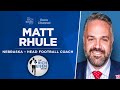 Nebraska HC Matt Rhule Talks Dylan Raiola, CFP Goals & More with Rich Eisen | Full Interview