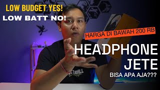 JETE SA01 : Headphone Murah Meriah Tapi Kualitas Juara? Tinjau Sejujurnya!