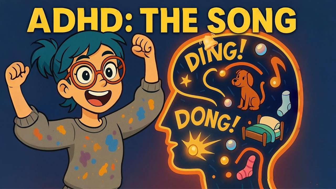 Adhd The Song An Animated Anthem For The Adult Adhd Brain Youtube