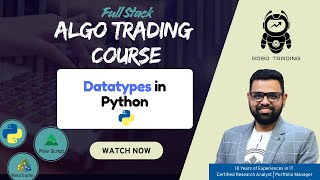 Basics of Python | Data types . #python #robotrading