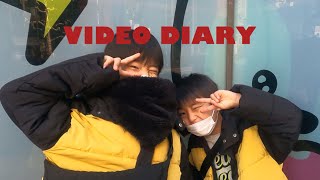 【 Vlog 】冬休み#1 l 渋谷BT21任天堂 l 新大久保カフェ