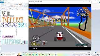 Formula car V.R. 32X 15 lap trial at BIG FOREST