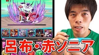 【パズドラ】ナメック星 改級に呂布・赤ソニアパーティーで挑む！！