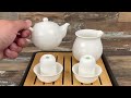 gong fu cha tea kit 🍃 unboxing tuto préparation palais des thés asmr