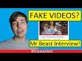 MrBeast Fake Videos? #DramaAlert MrBeast (INTERVIEW!) Deji Interrupts!
