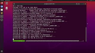update & install python3.9