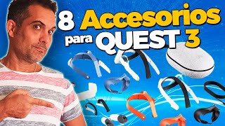 8 Accesorios Oficiales para Meta Quest 3