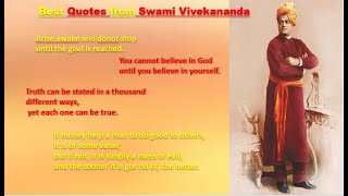 Swami Vivekananda Inspiring Quotes with relaxing music