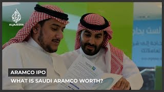 Saudi Arabia values oil giant Aramco far below original target