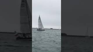 Furia during the Ostar/Twostar start in Plymouth sound