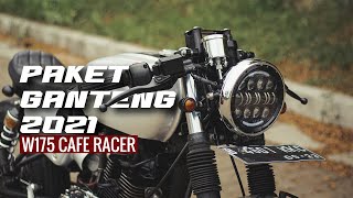 W175 CAFE RACER YANG SIAP NONGKRONG DI CAFE NIH BRADSS