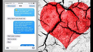 FUNNIEST BREAKUP TEXTS MEGA COMPILATION
