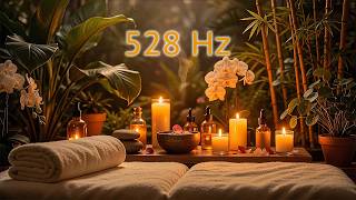 Luxury Spa Sanctuary — 528 Hz Deep Relaxation Loop | Professional Massage Ambiance