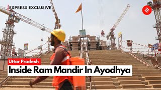 Inside Ram Mandir In Ayodhya | Uttar Pradesh | Ram Mandir Construction Site | Ayodhya Ram Mandir
