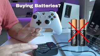 Xbox One S Remote Upgrade - Smatree Rechargeable Batteries