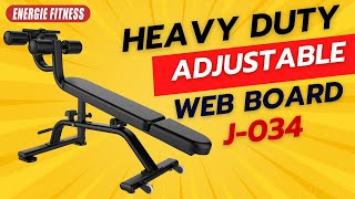 Do the Best exercises with Adjustable Web Board | J 034