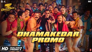 Dabangg 3: Dhamakedar Promo | Salman Khan | Sudeep K, Sonakshi S | Prabhu Deva | 20th Dec'19