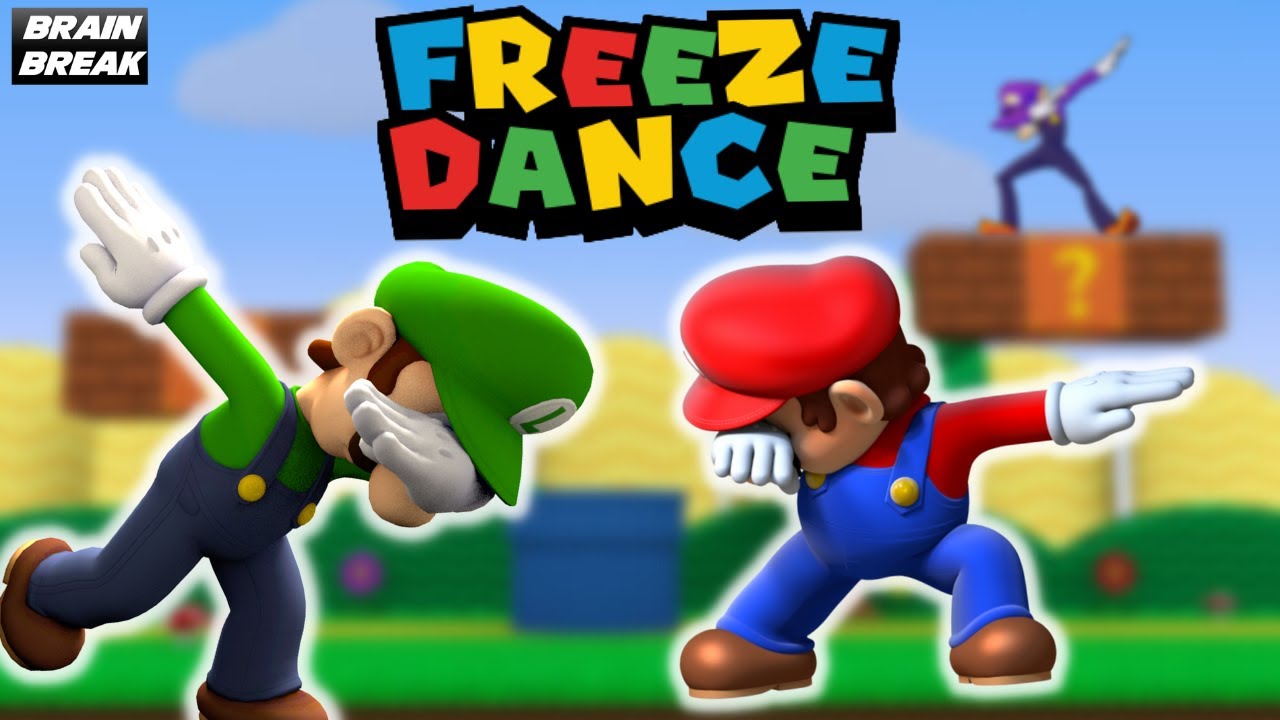рџќ Mario рџќ Freeze Dance Brain Break Just Dance Youtube