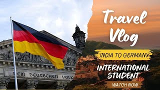 INDIA TO GERMANY 🇩🇪 FULL JOURNEY | SO EMOTIONAL 🥺 | INTERNATIONAL STUDENT ❤️✈️ |