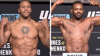 UFC 285 Official Weigh-Ins: Jon Jones vs Ciryl Gane