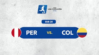 PERU VS. COLOMBIA | CONMEBOL LIGA EVOLUCIÓN de FUTSAL | SUB-20