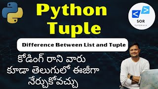 python full course in telugu part-17 | python Tuple in telugu -1| omkar | fullstack | djangoPython