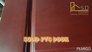 S. D SOLID PVC DOOR