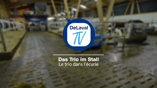 DeLaval TV: Das Trio im Stall - Le trio dans l'écurie