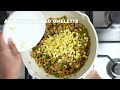 pichipotta chapati omelette shredded chapati omelette hash leftover chapati makeover