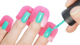 Slip-On Nail Polish Guards?!