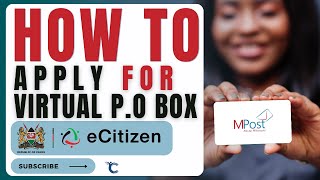 📬 How to Apply For a Virtual Postal Address (P.O. Box) in Kenya — Step-by-Step Guide (2025)