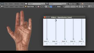 OpenDevice + Blender - Controlling Bones (from Java)