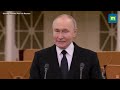 russia’s vladimir putin talks at gala event in memory of former st. petersburg mayor anatoly sobchak